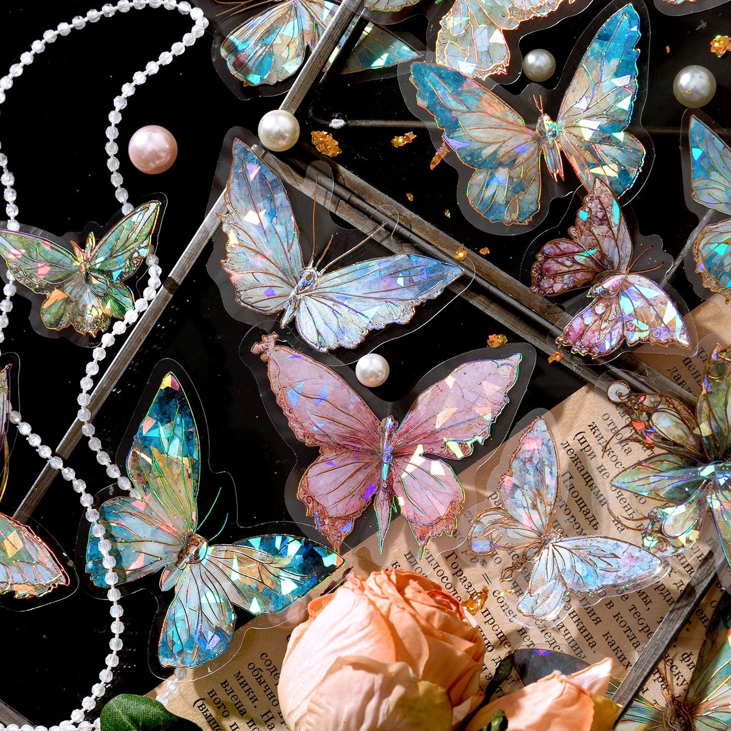 3D Butterfly Stickers