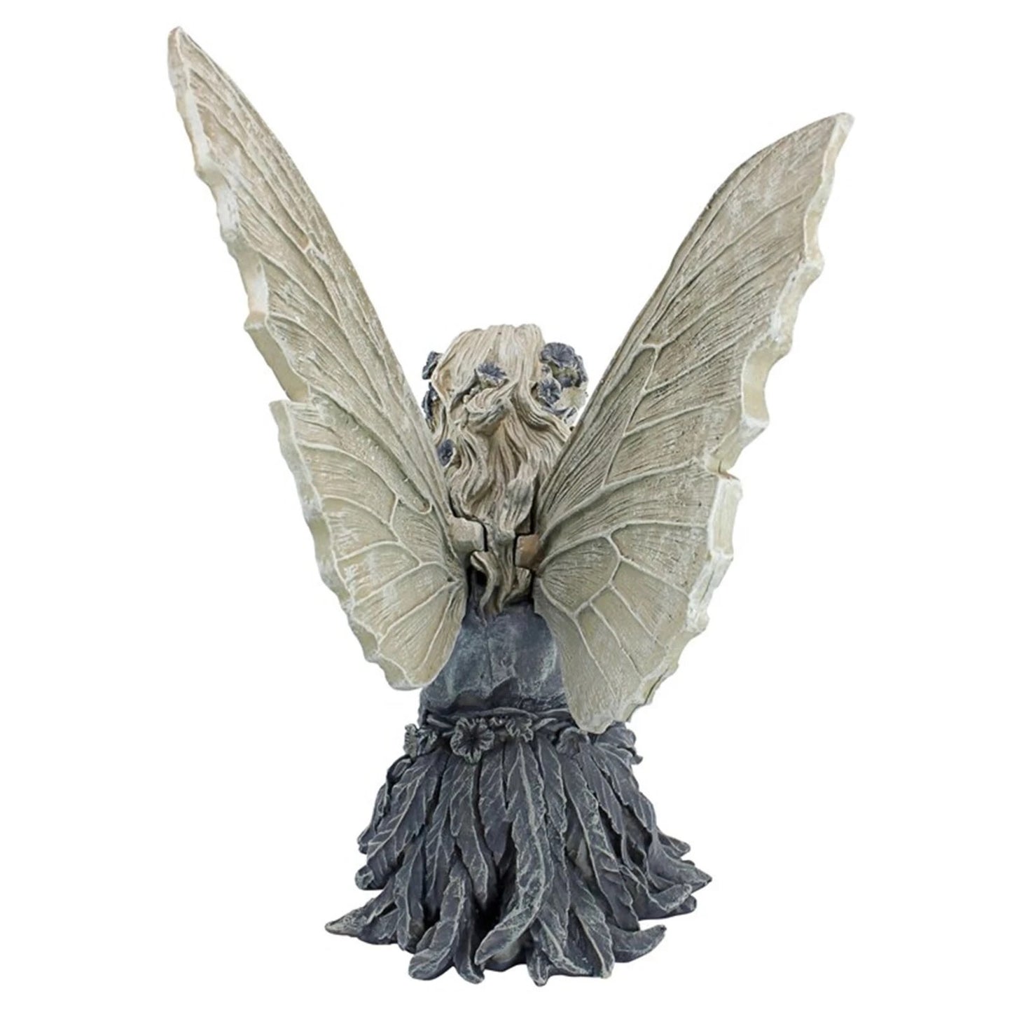 Fairy sunflower bowl statue