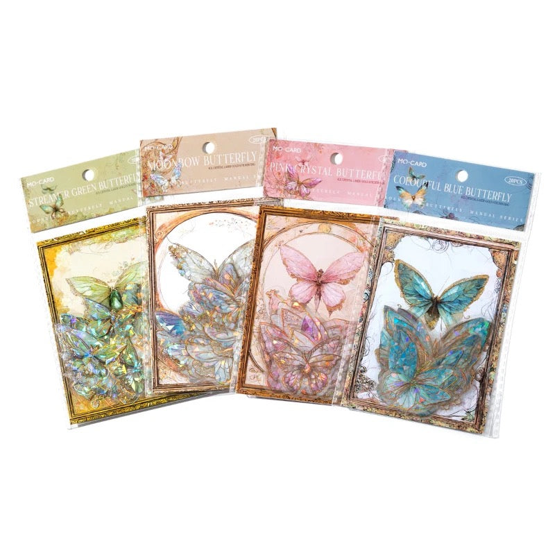 3D Butterfly Stickers