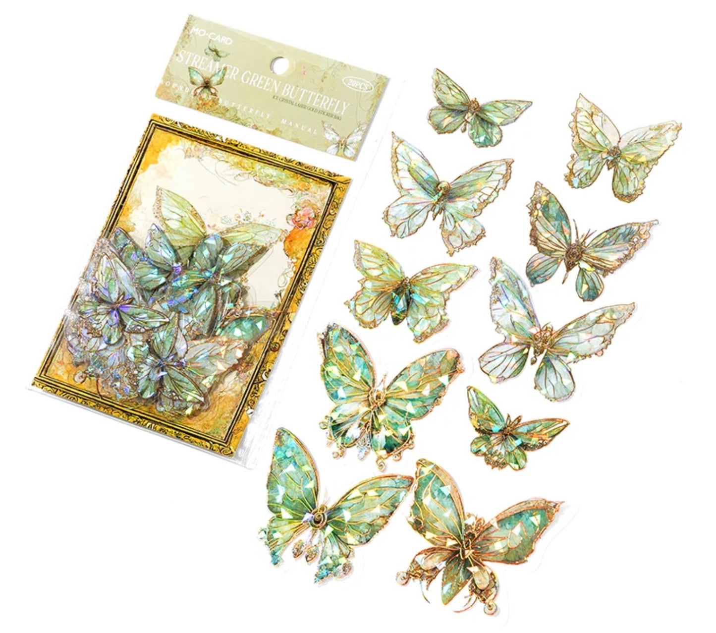 3D Butterfly Stickers