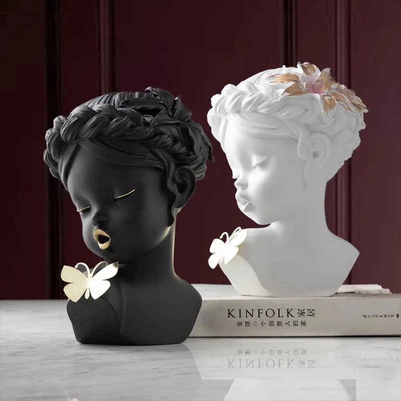 Home decor statue