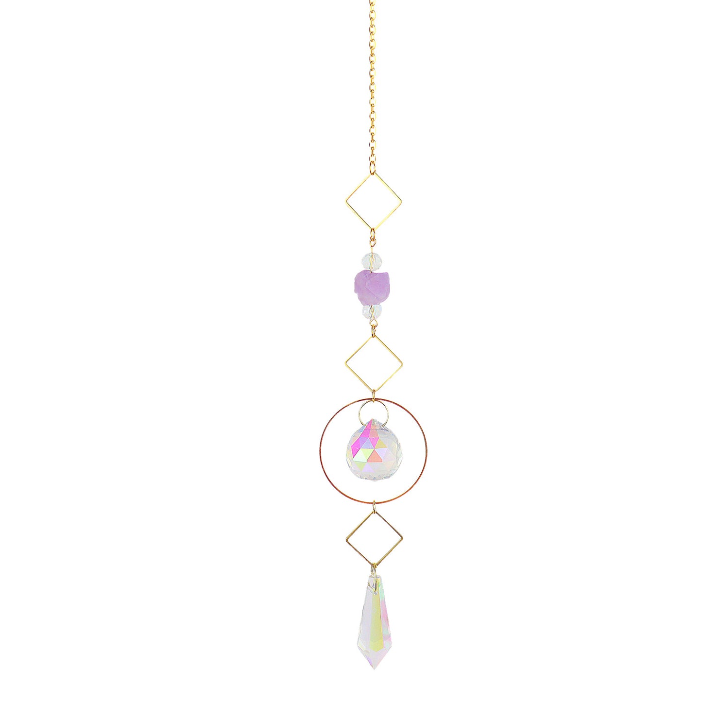 Minted Garden WindChinme Crystal Wind Chime Garden