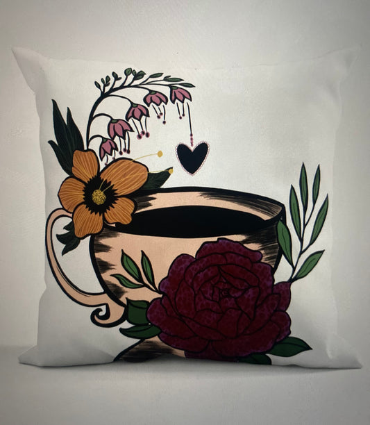 Tea Cup Pillow