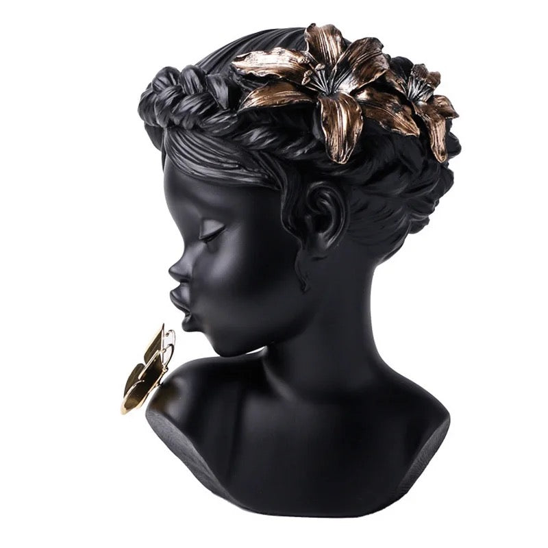 Home decor statue