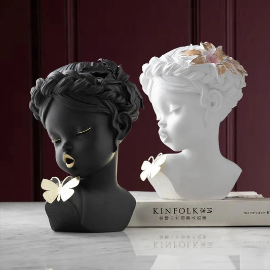 Home decor statue
